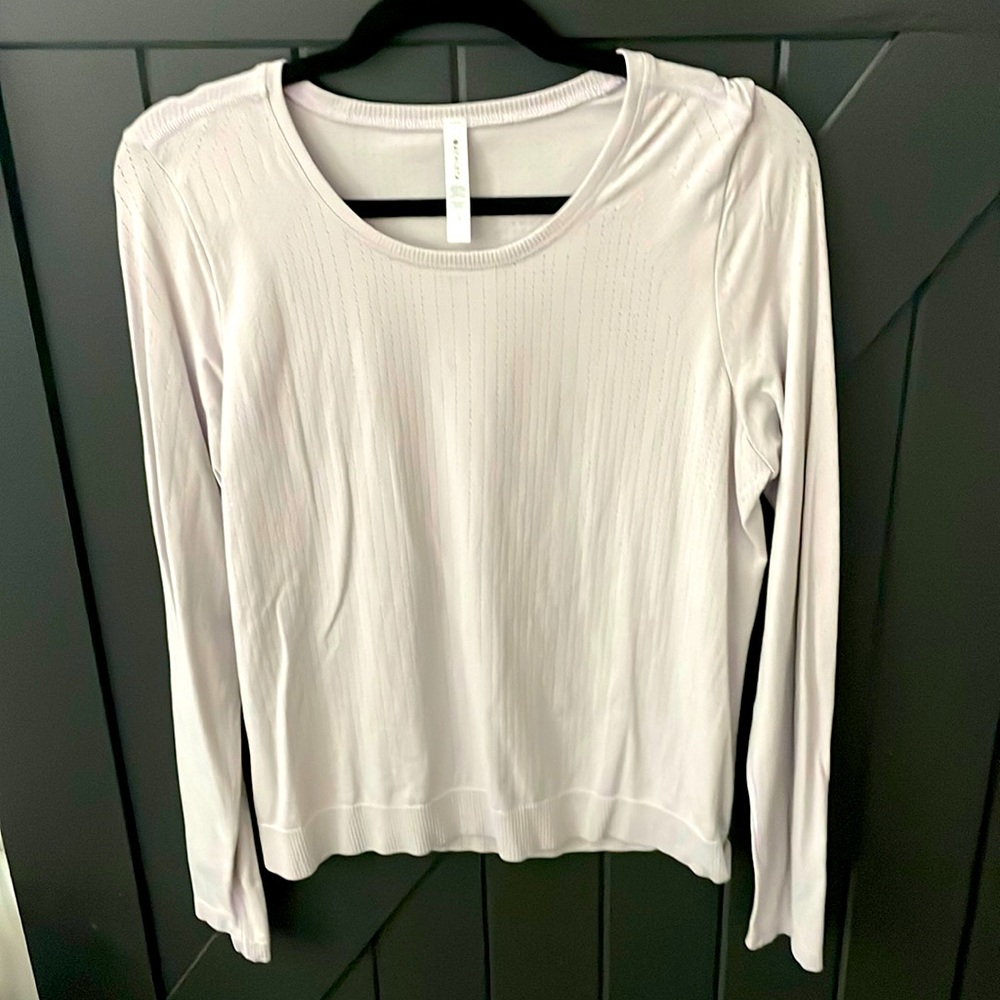 Athleta Ultimate Train Top Lilac/purple Women's Size: L